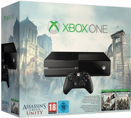 Xbox-One 500GB + Assassins Creed Unity (ohne KINECT)