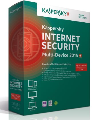 Kaspersky Internet Security 2015 3User MultiDevice (PC)