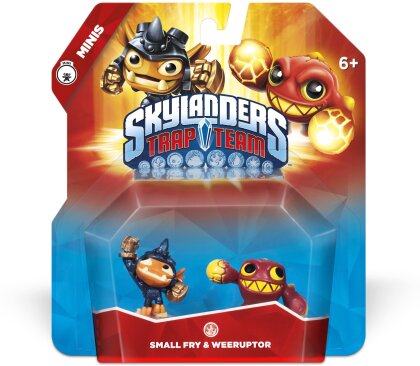 Small Fry & Weeruptor Minis for Skylanders Trap Team