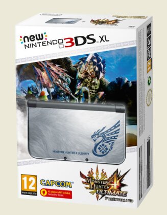 Nintendo New 3DS XL Console - Monster Hunter 4 (Limited)