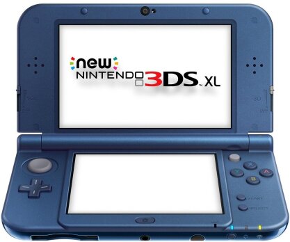 New 3DS XL Console - blu metallico