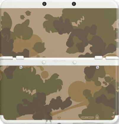 NEW 3DS COVER 017 CAMOUFLAGE