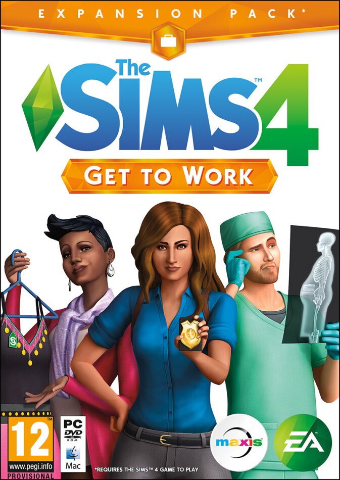 The Sims 4 - Get to Work (Add-On)