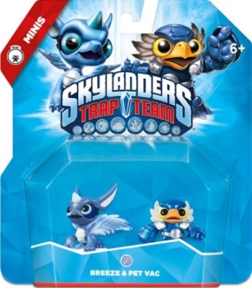 Skylanders Trap Team Mini Double Pack 7 (Breez, Pet-Vac)
