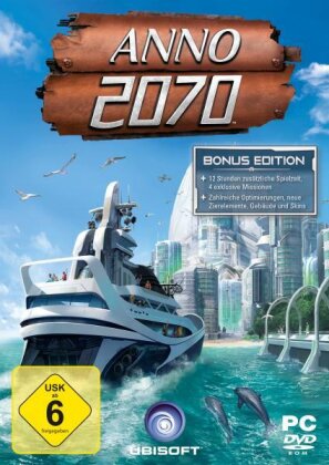Anno 2070 with DLC 1+2+3 (Bonusedition)
