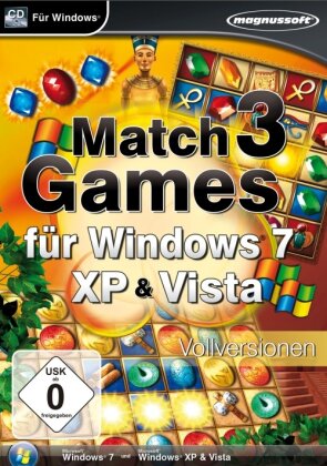 Match 3 Compilation für Windws 7, XP und Vista