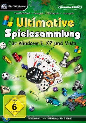 Die Ultimative Spielesammlung für Windows 7, XP und Vista