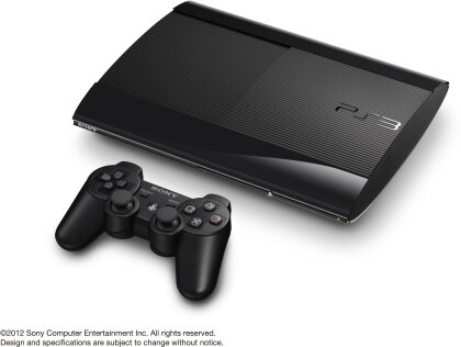 Sony Playstation 3 Console 12 GB Super Slim Black