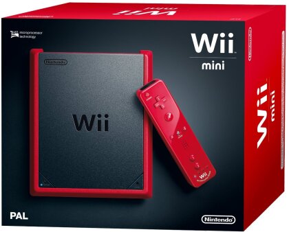 Nintendo Wii Console Mini Red-Black