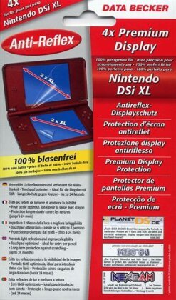 Nintendo DSi XL Antireflex- Displayschutz 4er-Set