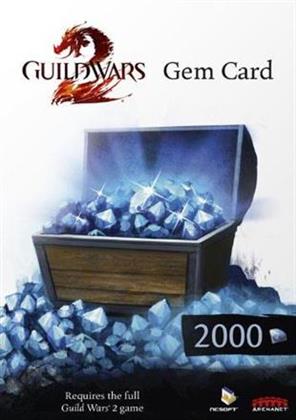 Guild Wars 2 Gem Card - 2000 Gem