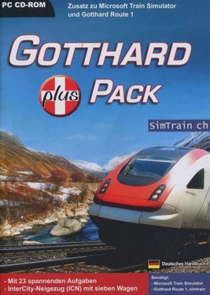 Train Sim: Gotthard plus Pack f. MS Train Sim und Gotthard Route 1 [Add-On][PC]