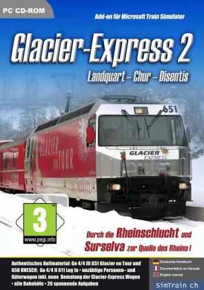 Glacier Express 2 Chur-Disentis AddOn for MS Train Simulator