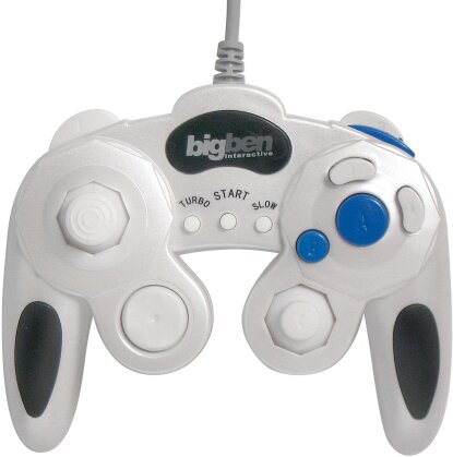 BB Analog Controller pearl white (not for Wii light & Wii Mini)