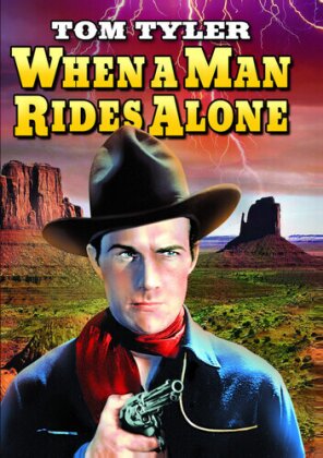 When a man rides alone (n/b)