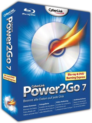 Power2Go 7 DVD Burning Express