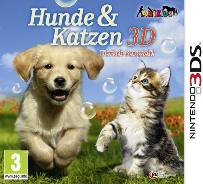 Hunde & Katzen 3D Tierisch verspielt