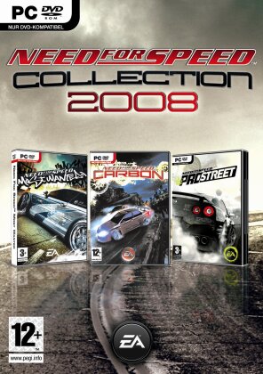 The Need for Speed Collection 2008 (NFS Pro Street, NFS Carbon, NFS Most Wanted)