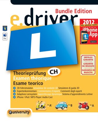 e.driver 2012 - Das Schweiz. Lernprogramm für die Theoriefahrprüfung