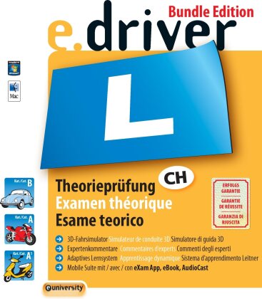 e.Driver 2013 - Das Schweiz. Lernprogramm für die Theorieprüfung