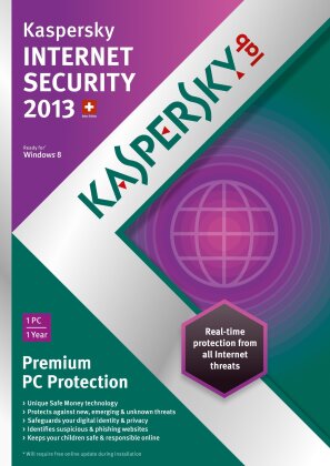 Kaspersky Internet Security 2013 1 User (PC)