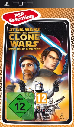 Star Wars Clone Wars Republic Heroes PSP Essentials