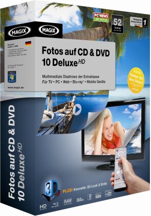 MAGIX Fotos auf CD / DVD 10 deluxe JUBI EDITION