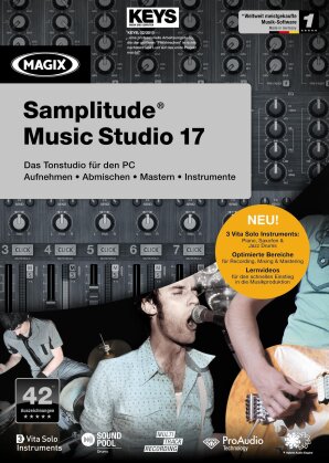 MAGIX Samplitude Music Studio 17