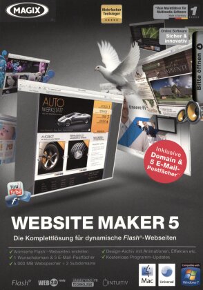 MAGIX Website Maker 5 (PC+MAC)