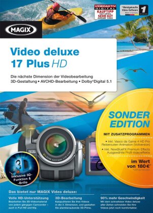 MAGIX Video deluxe 17 Plus SONDEREDITION Minibox