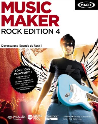 MAGIX Music Maker Rock Edition 4