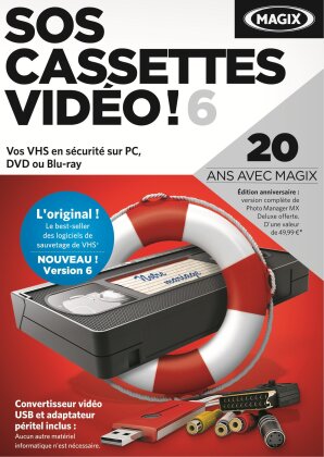 MAGIX SOS Cassettes Video 6 (édition 20e anniversaire ) (PC)