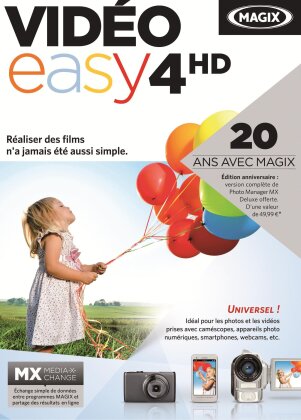 MAGIX Video Easy 4 HD (édition 20e anniversaire) (PC)