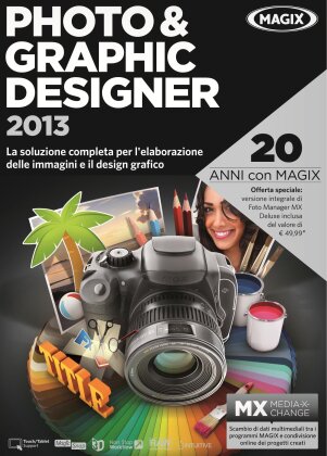 MAGIX Photo & Graphic Designer 2013 Edizione celebrativa (20 anni MAGIX)