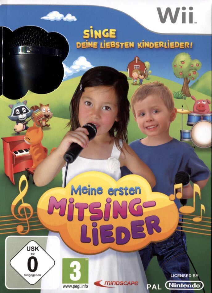 Meine ersten Mitsing-Lieder inkl. 1 Mikrofon