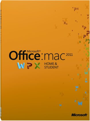 Microsoft Office Mac Home and Student 2011 1 User (PC)