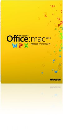 Microsoft Office Mac Home and Student 2011 Family Pack 3 User