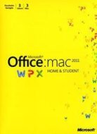 Microsoft Office Mac Home ans Student 2011 Family Pack 3 User