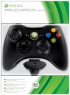 Xbox 360 Wireless Controller Black inkl. Play & Charge Kit