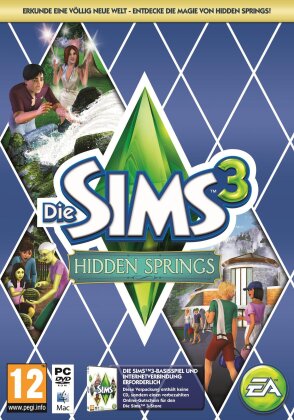 Die Sims 3 Hidden Springs (Code in a Box)