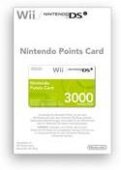 Nintendo Points Card 3000