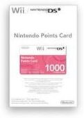 Nintendo Points Card 1000