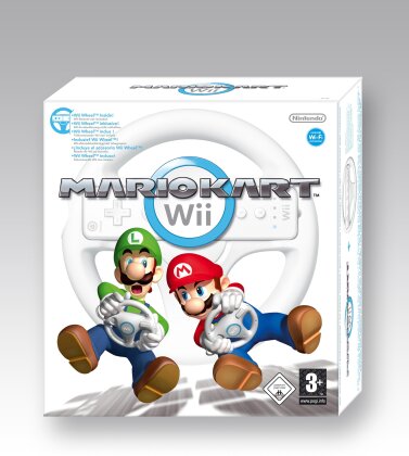 Mario Kart WII (inclusive Original Wii Wheel)
