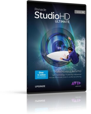 Pinnacle Studio 9+ to Ultimate 15 HD Upgrade