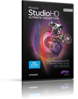 Pinnacle Studio 9+ to Ultimate Collection 15 HD Upgrade