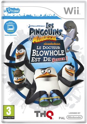 Les Pingouins de Madagascar: Le docteur Blowhole est de retour! (uDraw only)