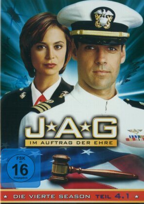 JAG - Im Auftrag der Ehre - Staffel 4.1 (Repack 3 DVDs)