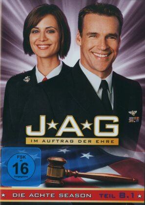 JAG - Im Auftrag der Ehre - Staffel 8.1 (Repack 3 DVDs)