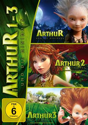 Arthur und die Minimoys 1-3 (3 DVDs)