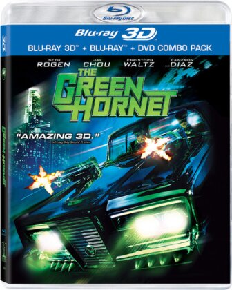 The Green Hornet (2010) (Blu-ray 3D (+2D) + DVD)